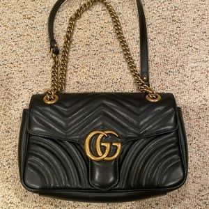 Gucci Marmont small matelassé shoulder bag